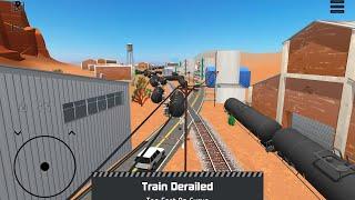THE CHAOS OF A 150 CAR TANKER TRAIN IN TRAIN WORKS 2