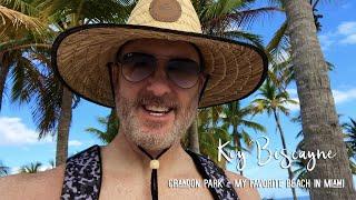 I Discovered My Favorite Beach in Miami Florida - Crandon Park Key Biscayne