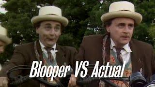 Bloopers vs Actual Scene | Doctor Who