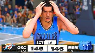 NBA 2K25 Zach Edey My Career - INSANE Triple Overtime Thriller!