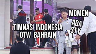 Momen Timnas Indonesia dan Shin Tae-yong OTW Bahrain Untuk Kualifikasi Piala Dunia 2026