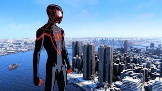 Spider Man Miles Morales Animated Suit Gameplay