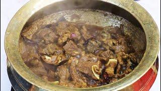 ভুনা খিচুড়ি খাওয়ার জন্য স্পেশাল মাংস ভুনা । Achari Beef Bhuna Recipe