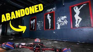 RIDING MOTORCYCLES IN A ABANDONED STRIP CLUB!!!