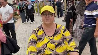 Поехали в нонвой хану заказывать лепёшки в дом престарелых, покупаем ляган домой, пошли на дискотеку
