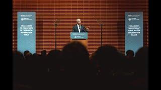 Obama addresses disinformation in speech at Stanford