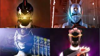 All Black Power Rangers Morphs | Power Rangers Zone