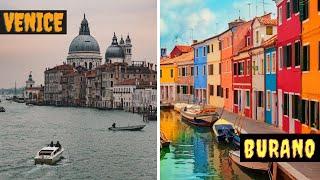 Exploring the Beautiful City of VENICE and BURANO, ITALY