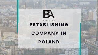 Establishing company in Poland.