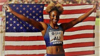 Nia Ali Wins 100m Hurdles Gold! World Athletics Championships 2019! Spoken Blogs Track & Field