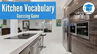 Kitchen Vocabulary In English | Guessing Game