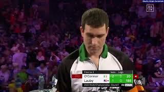 William O'Connor And The NEW Ally Pally FLY During Match