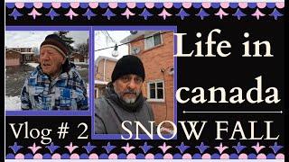 After Snowfalls I Life in Canada I Mississauga I How to save on buying Airlines Tickets