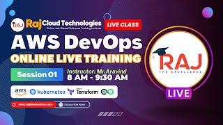 AWS & DevOps Realtime online Training Batch-1 Session-1 By Aravind from Raj Cloud technologies #aws