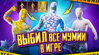 ВЫБИЛ ВСЕ МУМИИ В ИГРЕ - НЕРЕАЛЬНАЯ УДАЧА В PUBG MOBILE  ЛУЧШАЯ МУМИЯ В ПУБГ МОБАЙЛ