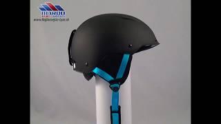lyziarska helma ATOMIC SAVOR plus, BLACK/blue, nastavitelna 59-62cm