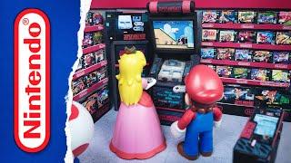 When Mario and Princess Peach Went to the Video Game Store!