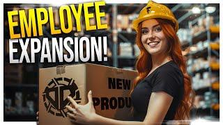 EMPLOYEE EXPANSION With New Products and Sales! // Clothing Store Simulator