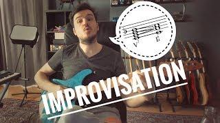 Improvisation Exercise: resolving lines & phrases! (Guitar Lesson)