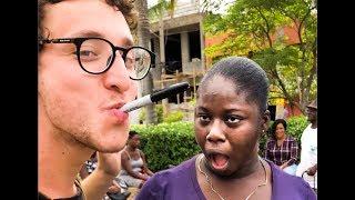 Jamaica Reacts To Amazing Street Magician!