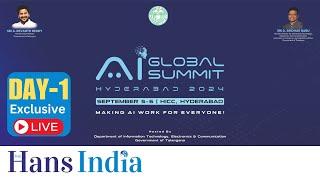 Global AI Summit - 2024 Presented by Telangana Government | HICC | Hyderabad | The Hans India