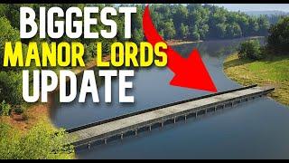 BIGGEST MANOR LORDS UPDATE EVER - NEW MAPS!