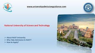 About | National University of Sciences & Technology (NUST)