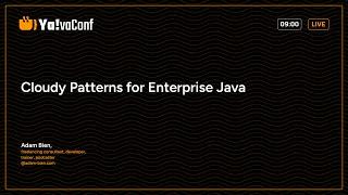 Adam Bien - Cloudy Patterns for Enterprise Java