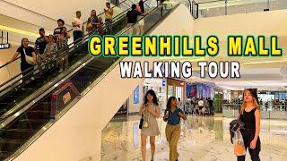 GREENHILLS MALL Walking Tour | The Newest High End Mall in SAN JUAN CITY MANILA