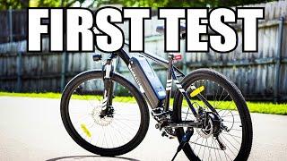 My 1st Test Ride | Hitway BK15 500 Watt E-Bike