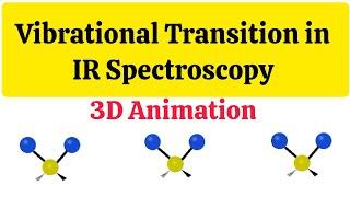 Vibrational Transitions ll IR Spectroscopy ll 3D Animation ll SG Pharma