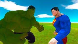 Superman vs the Hulk [ARBS] - Animal Revolt Battle Simulator