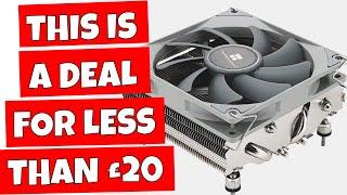 Thermalright AXP90 X47 Low Profile Mini CPU Cooler Review VS Intel RM1 Stock Cooler