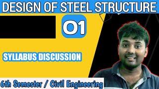 Design of steel structure #DSS syllabus discussion civil engineering 6th Semester by @mankeshSir