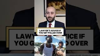 Legal Advice You Need to Know if you Get Pulled Over! #lawyer #law #facts #tips #shorts #learn