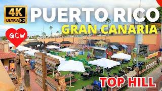 PUERTO RICO Gran Canaria 2024  Europa Shopping Centre to Ocean Hill Hotel