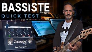 Sadowsky Bass SPB-1 Preamp / D.I. - Quick Test - Bassiste Magazine