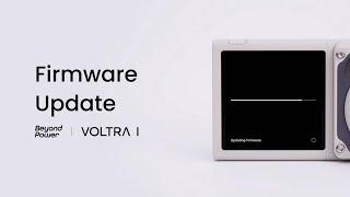 VOLTRA I - Firmware Update via Device - Beyond Power Tutorial