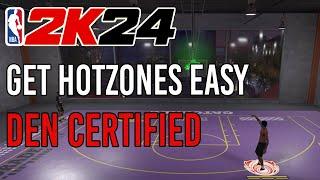 NBA 2K24 EASY HOTZONE METHOD TO IMPROVE SHOOTING