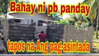 Bahay ni pb panday tapos na Ang pag-asintada..