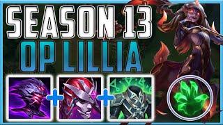 TURN LILLIA INTO A SUPER SPEEDY HEALING TANK WITH THIS SEASON 13 BUILD! - Lillia Top | Season 13 LoL