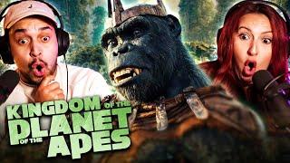 KINGDOM OF THE PLANET OF THE APES (2024) MOVIE REACTION - FIRST TIME WATCHING - REVIEW