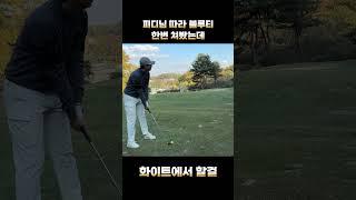 화이트에서 쳤더라면 버디찬스 #퍼스트골프 #golf #골프스윙 #골프레슨 #골린이 #골프 #golfswing #골린이성장일기 #플라자용인cc