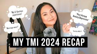  My (slightly) TMI 2024 Recap (Labor Story, C-Section Regret, Postpartum Depression, and more!)