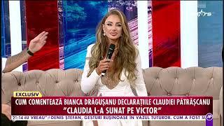 Cum comentează Bianca Drăgușanu declarațiile Claudiei Pătrășcanu