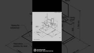 bathroom fitting diagram #shorts #plumbing #plumber