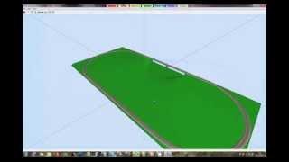 SCARM Tutorial 09 - Create a Ramp - Model Railway Editor