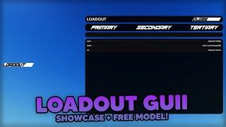 Loadout System // Roblox Showcase + Free Model!