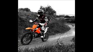 Pit Bike Kxd 125cc Pro on Motocross Track