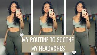 LIVING WITH CHRONIC MIGRAINE SYNDROME! How I soothe My Headaches/Migraines!